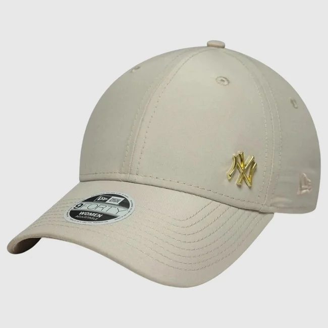 Gorra New Era Beige Mujer