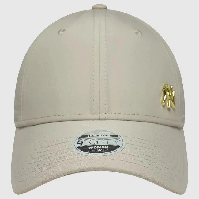 Gorra New Era Beige Mujer