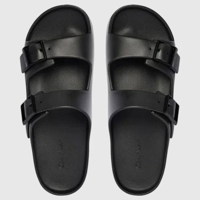 Chanclas Calvin Klein Negras Hombre