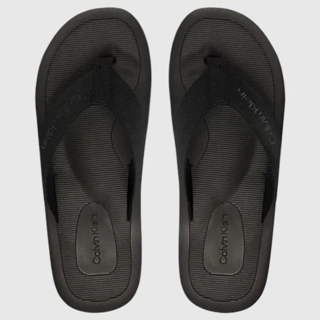 Chanclas Calvin Klein Negras Hombre