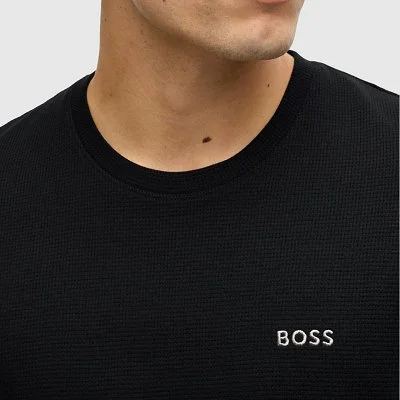 Camiseta Boss Negra Hombre 2