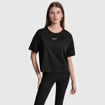 Camiseta DKNY Negra Mujer
