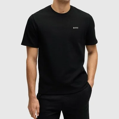 Camiseta Boss Negra Hombre