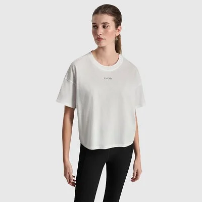 Camiseta DKNY Blanca Mujer