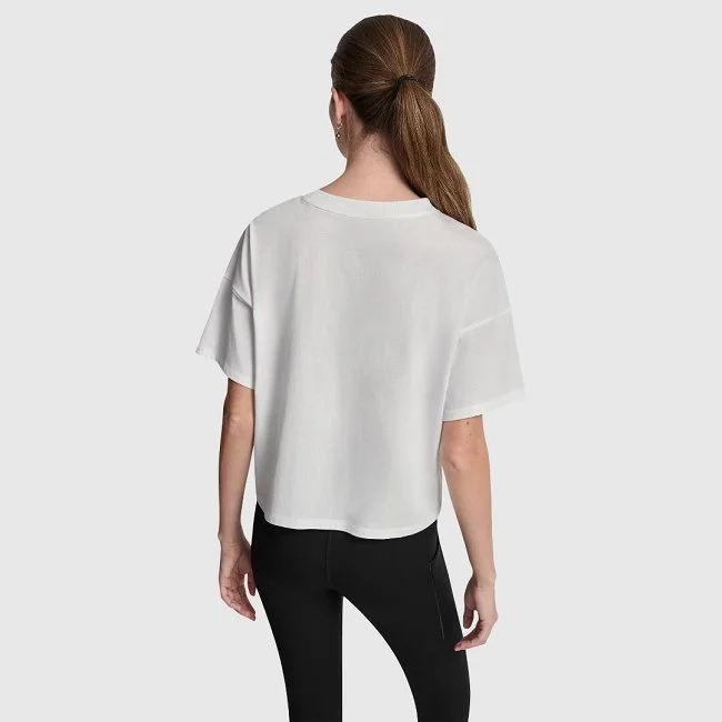 Camiseta DKNY Blanca Mujer