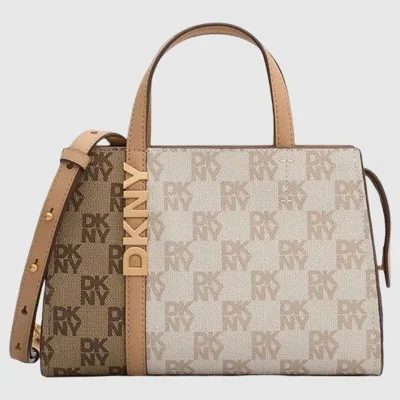 Bolso DKNY Beige y Marrón...