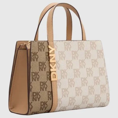 Bolso DKNY Beige y Marrón... 2
