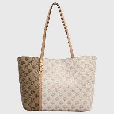 Bolso DKNY Beige y Marrón...