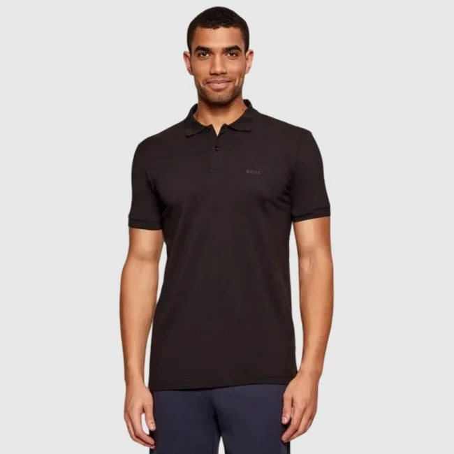 Polo Boss Negro Hombre