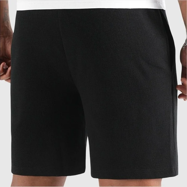 Pantalón Corto Boss Negro Hombre