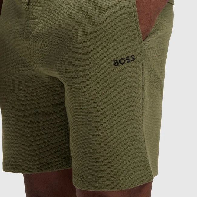 Pantalón Corto Boss Verde Hombre