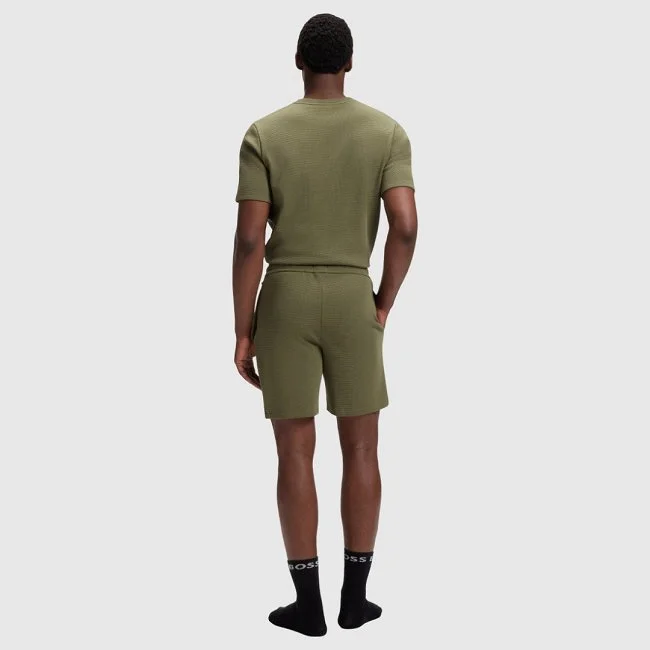 Pantalón Corto Boss Verde Hombre