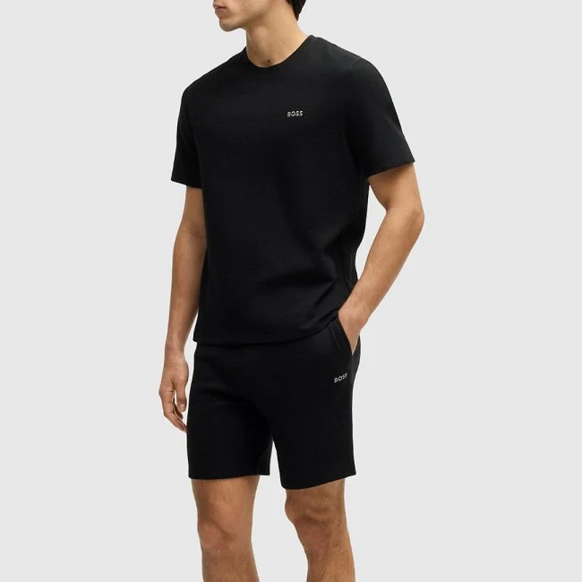 Camiseta Boss Negra Hombre