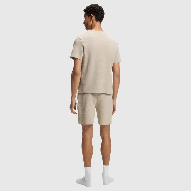 Camiseta Boss Beige Hombre