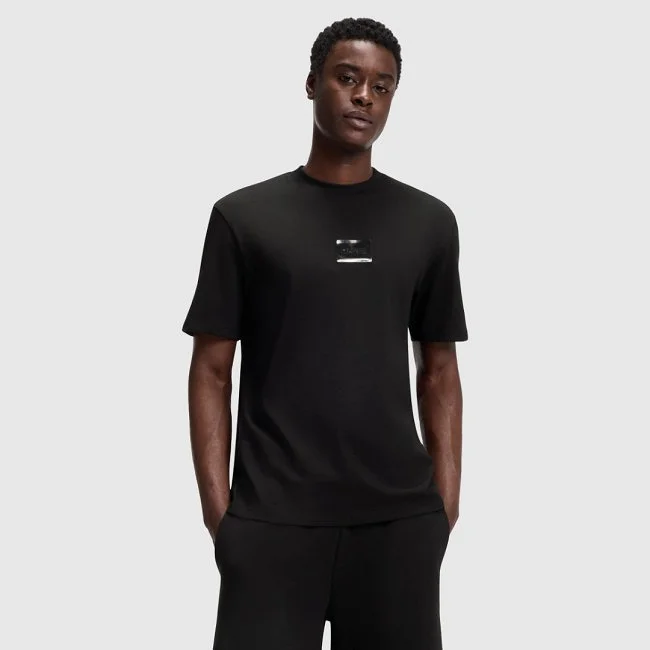 Camiseta Hugo Negra Hombre