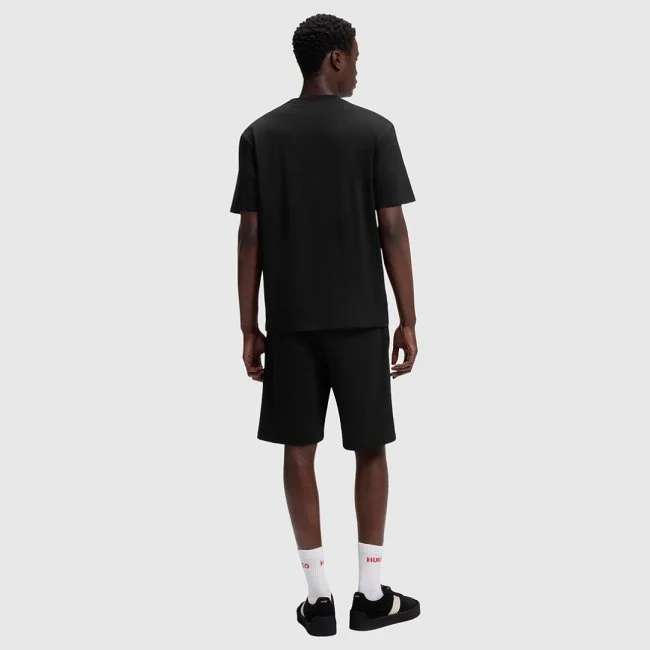 Camiseta Hugo Negra Hombre
