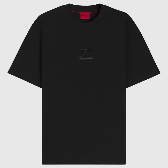 Camiseta Hugo Negra Hombre