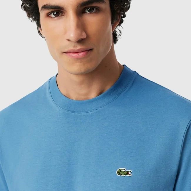 Camiseta Lacoste Azul Hombre