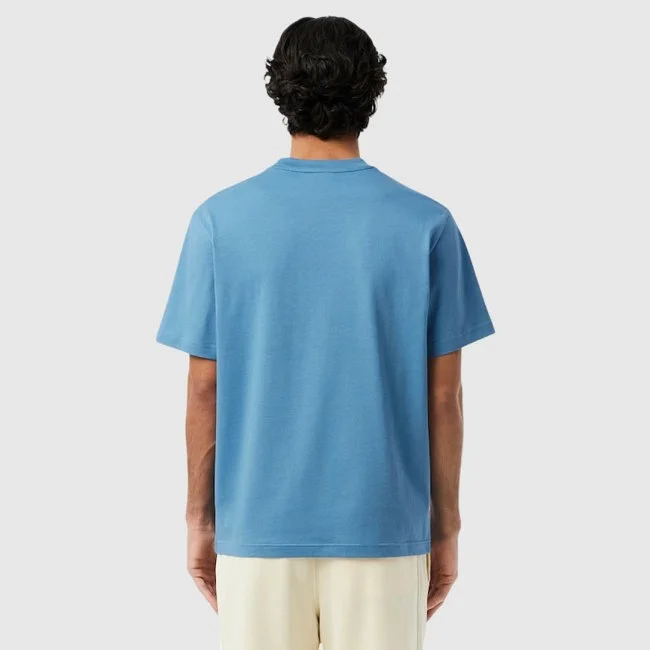 Camiseta Lacoste Azul Hombre