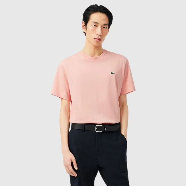 Camiseta Lacoste Rosa Hombre