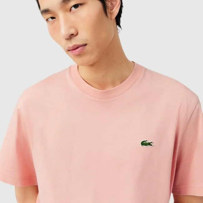 Camiseta Lacoste Rosa Hombre