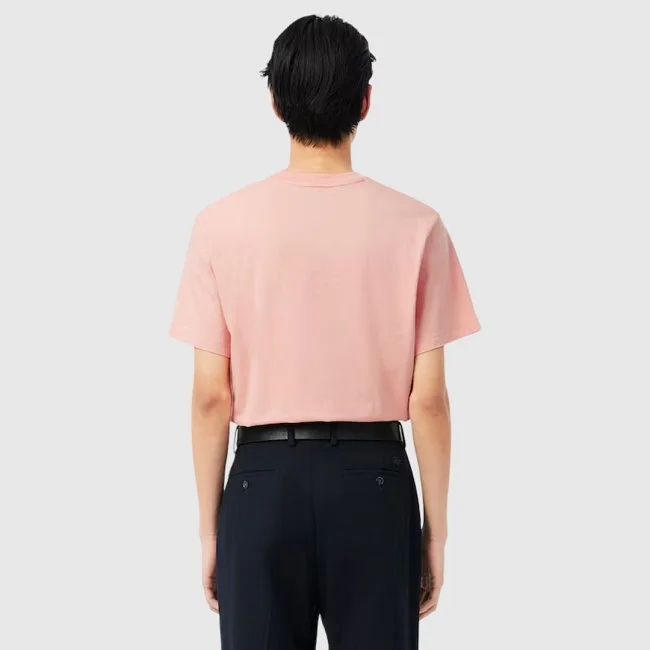 Camiseta Lacoste Rosa Hombre