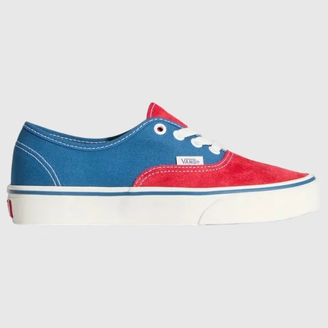 Zapatillas Vans AUTHENTIC Azules y Rojas