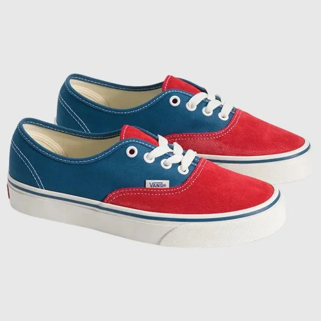 Zapatillas Vans AUTHENTIC Azules y Rojas