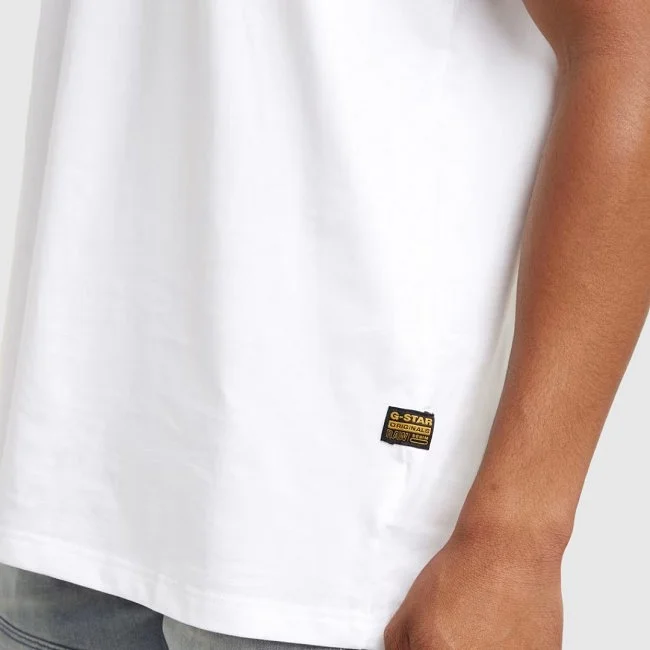 Camiseta G-STAR Blanca Hombre