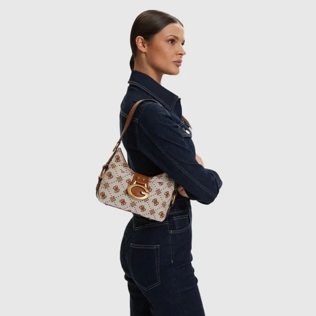 Bolso Guess Beige y Marrón Mujer