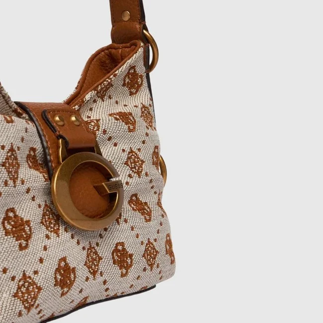 Bolso Guess Beige y Marrón Mujer