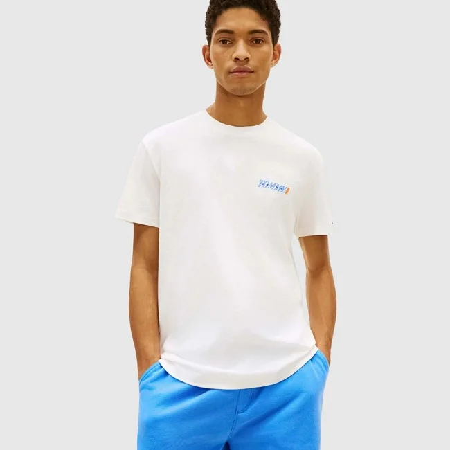 Camiseta Tommy Hilfiger Blanca Hombre