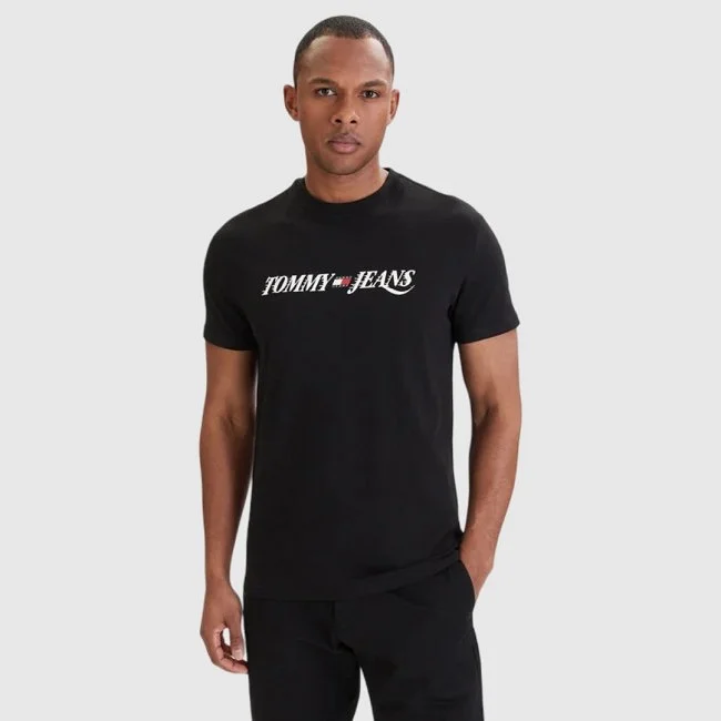 Camiseta Tommy Hilfiger Negra Hombre