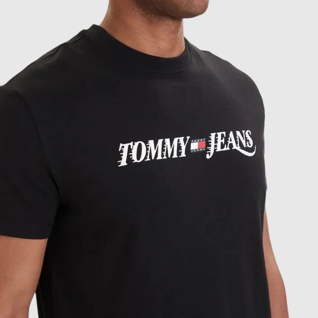 Camiseta Tommy Hilfiger Negra Hombre