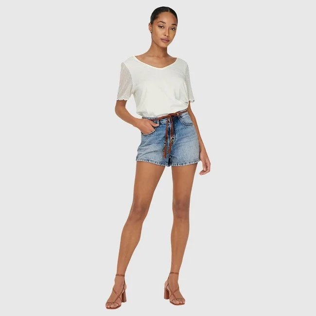 Pantalón Corto Vaquero ONLY Mujer