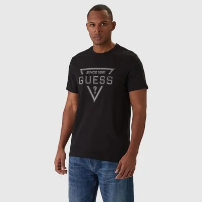 Camiseta Guess Negra Hombre