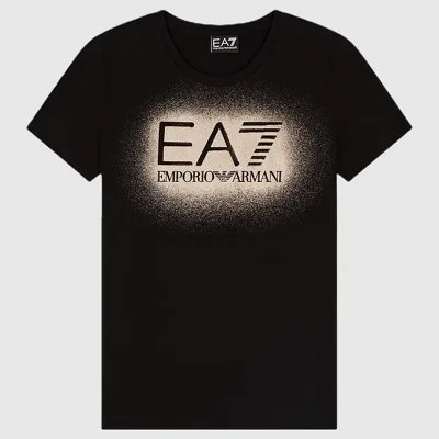 Camiseta Armani Negra Mujer