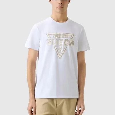 Camiseta Guess Blanca Hombre