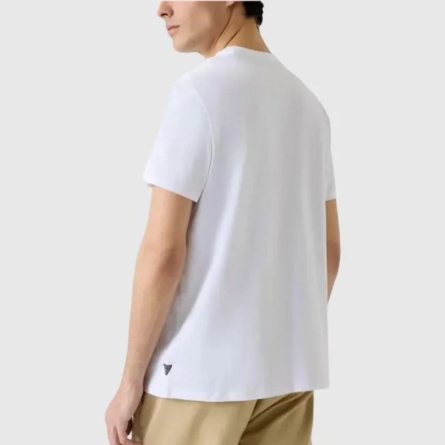 Camiseta Guess Blanca Hombre