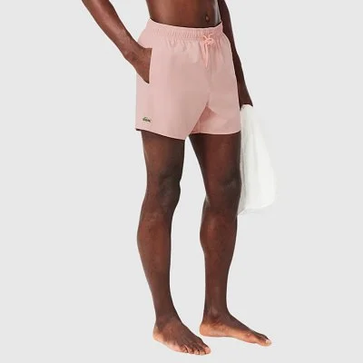 Bañador Lacoste Rosa Hombre
