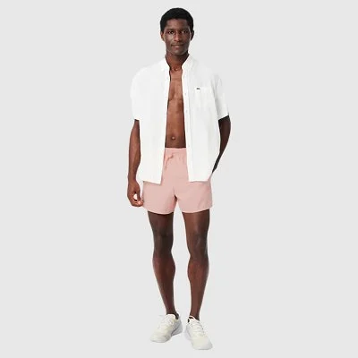 Bañador Lacoste Rosa Hombre 2