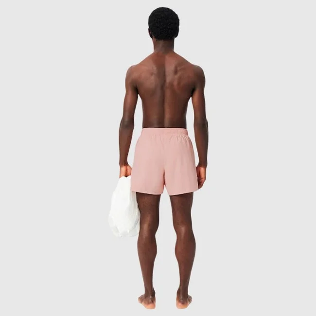 Bañador Lacoste Rosa Hombre