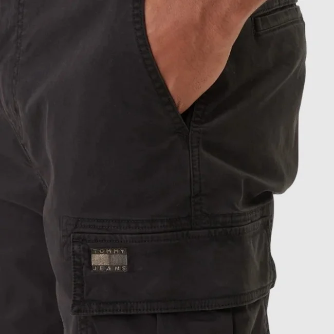 Pantalón Tommy Hilfiger Negro Hombre