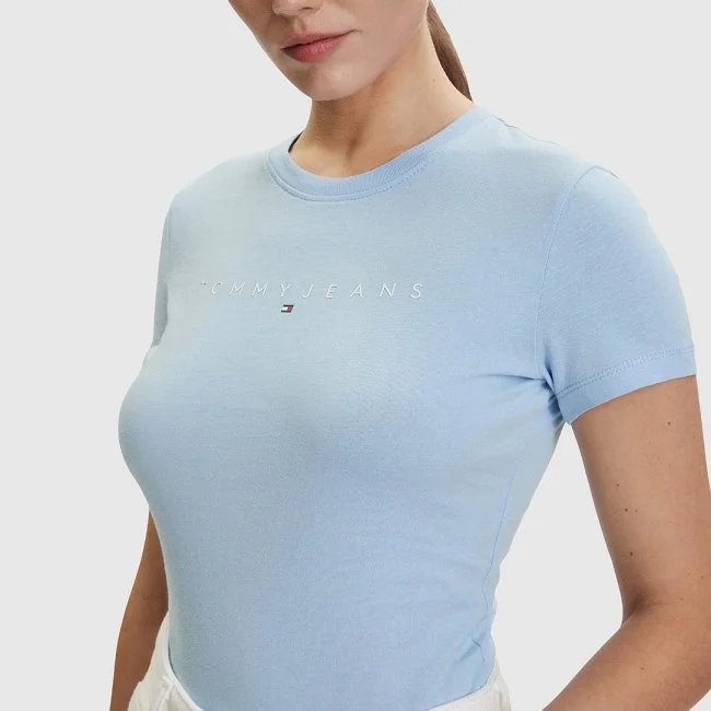Camiseta Tommy Hilfiger Azul Mujer