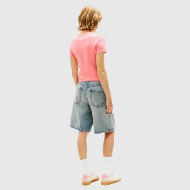 Camiseta Tommy Hilfiger Rosa Mujer