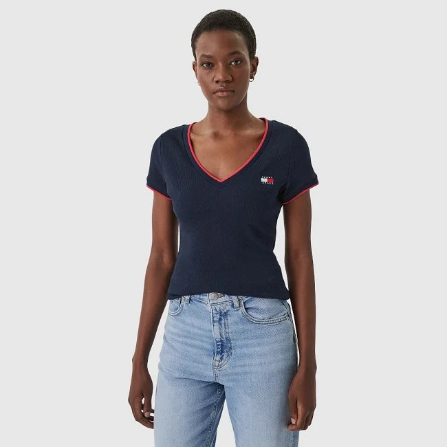 Camiseta Tommy Hilfiger Azul Marino...