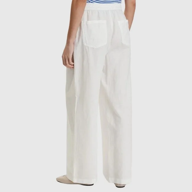 Pantalón Tommy Hilfiger Blanco Mujer
