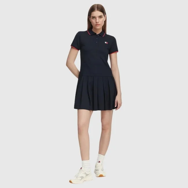 Vestido Tommy Hilfiger Azul Marino Mujer