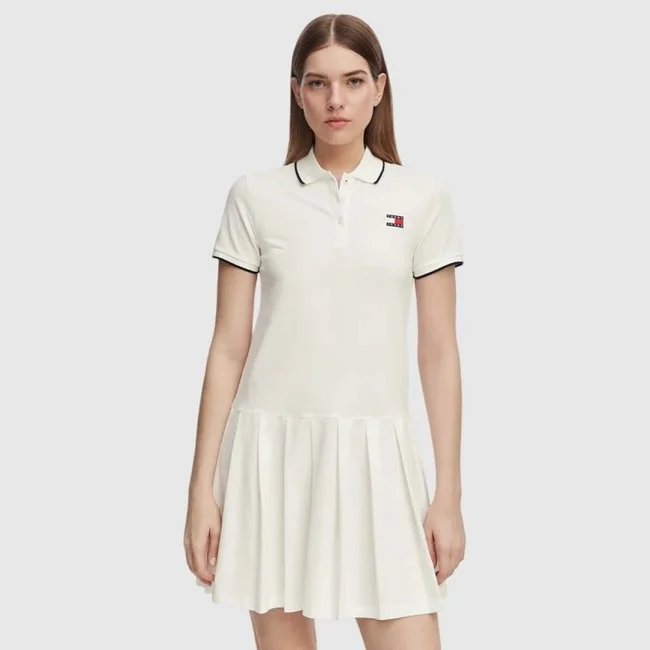 Vestido Tommy Hilfiger Blanco Mujer