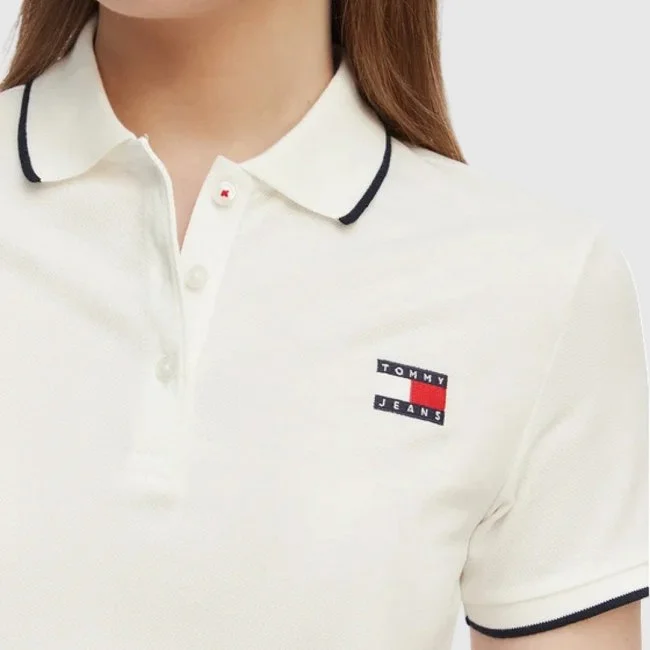 Vestido Tommy Hilfiger Blanco Mujer